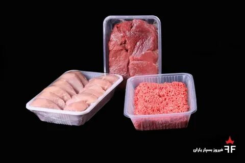 تصویر 1 از ظرف یکبار مصرف چهار خونه کبابی
